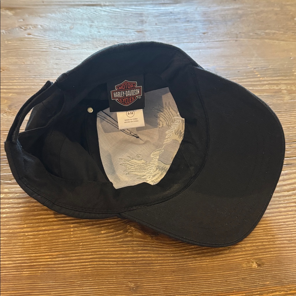 Harley Davidson Adult Woman’s Rhinestone Embroidered Baseball Cap Nwot — image 4 of 5